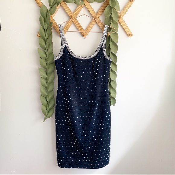 Carmen Marc Valvo Collection Beaded Dress